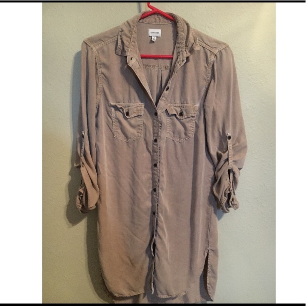 Collar Tunic Dress